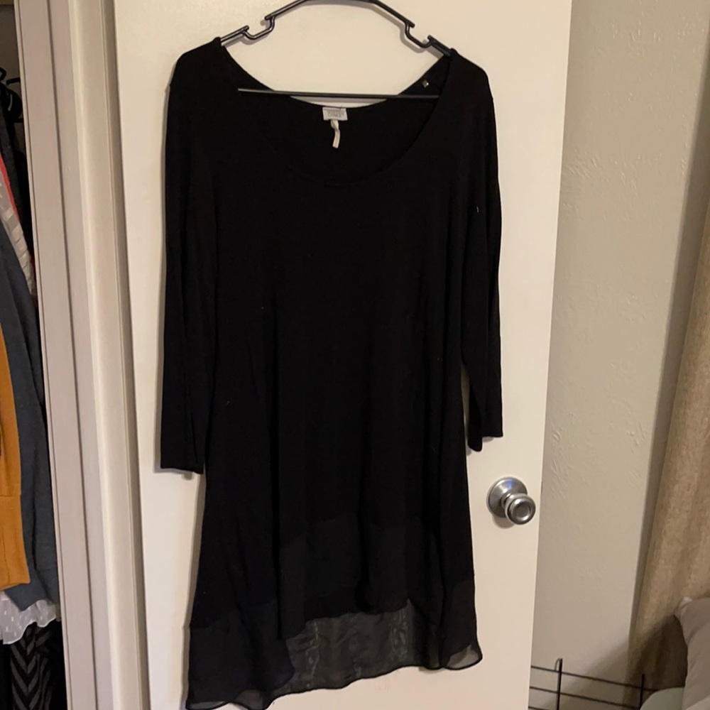 Charming Charlie Black Tunic